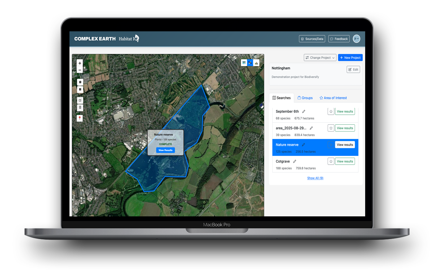 Habitat IQ Interface